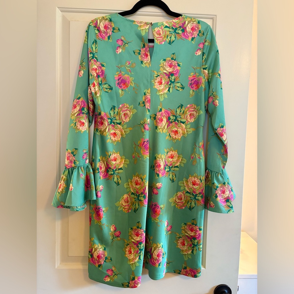 NWT JCrew Winter garden dress in lavish rose NWT size 10 - Picture 6 of 7